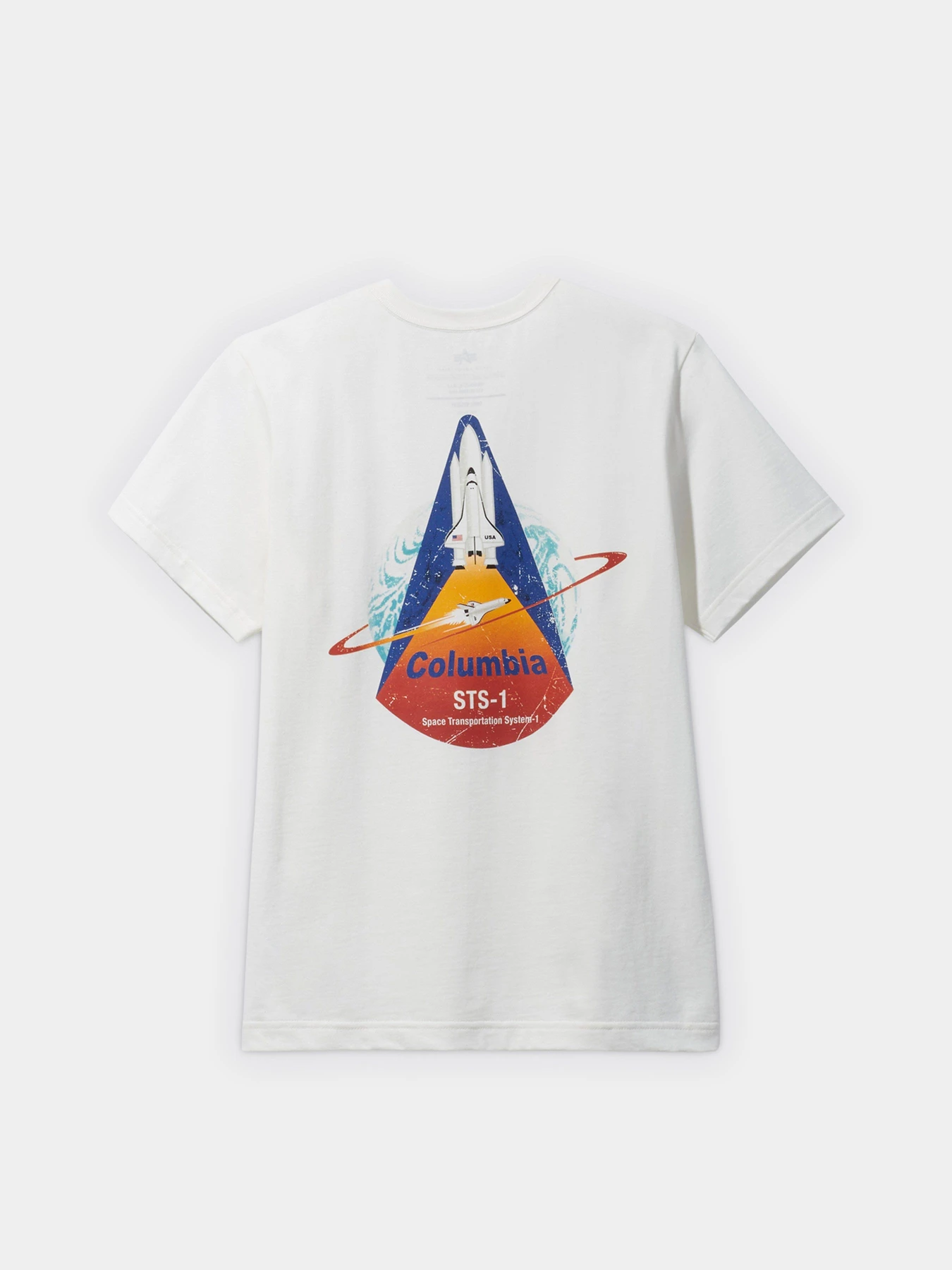 Футболки і поло Alpha Industries NASA Columbia модель UTN51500C1_100 Фото