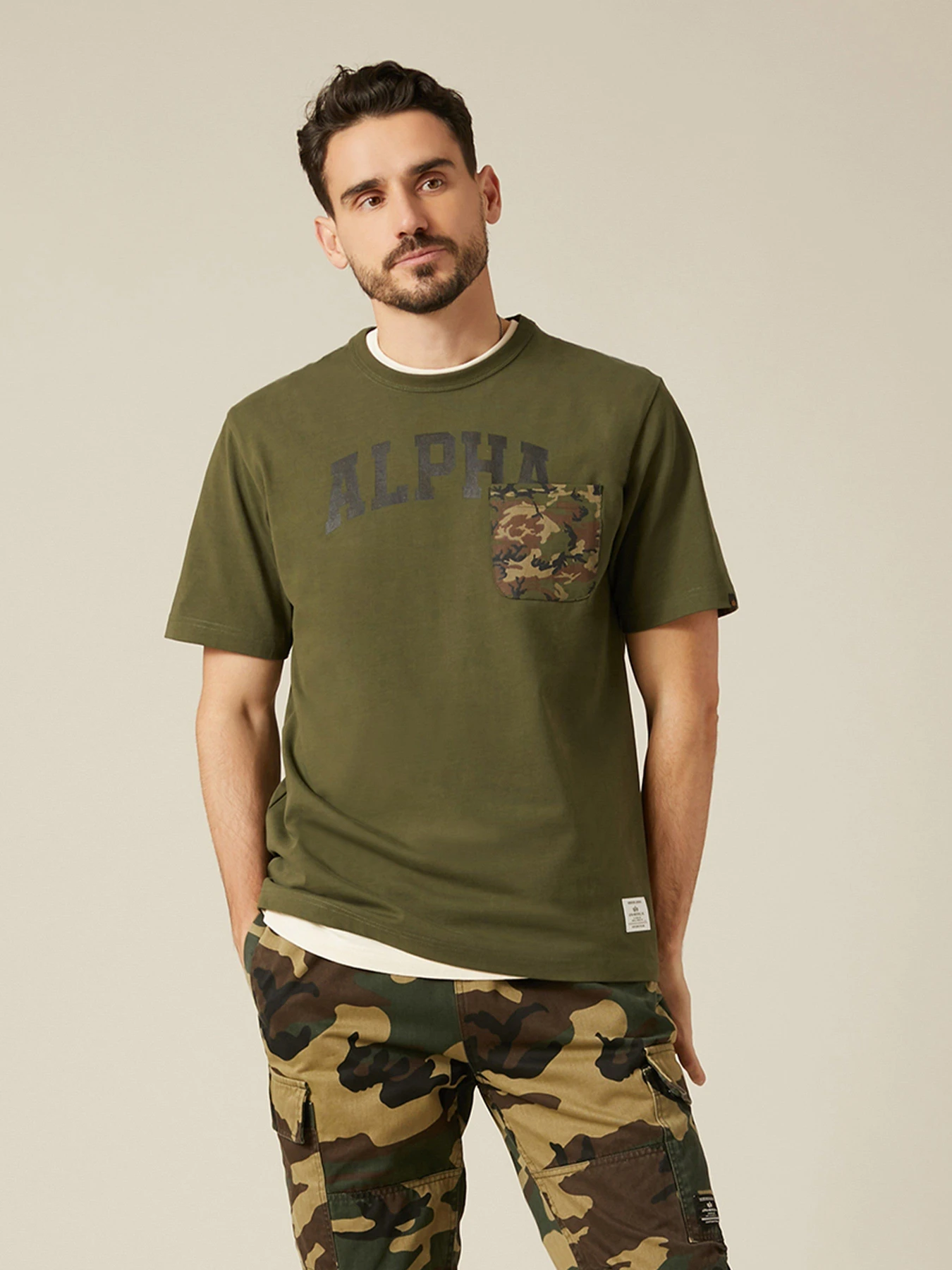 Футболки і поло Alpha Industries CAMO POCKE модель UTP52001C1_303 Футболки і поло Alpha Industries CAMO POCKE модель UTP52001C1_303 Фото