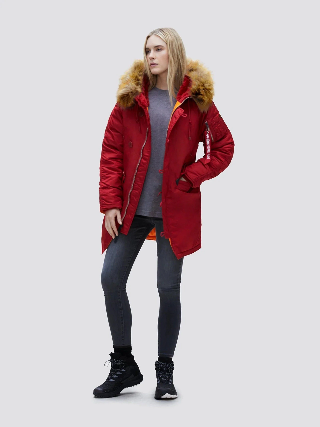 Куртки и дубленки Alpha Industries N-3B модель WJN44502C1_619 Куртки и дубленки Alpha Industries N-3B модель WJN44502C1_619 Фото