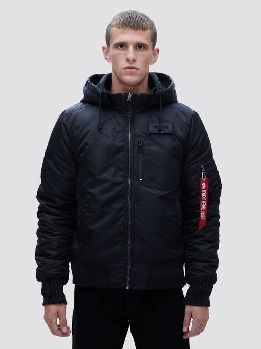 Куртки та дублянки Alpha Industries MA-1 HOODED RIB модель MJM49501C1_001 Фото