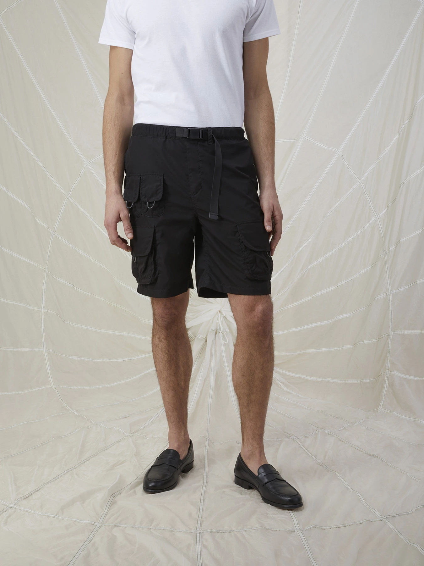 Шорты Alpha Industries Belted Cargo модель MBB53001C1_001 Фото