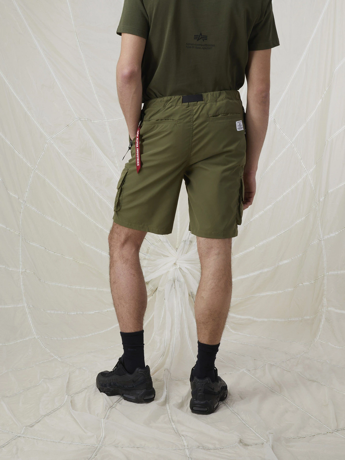 Шорты Alpha Industries Belted Cargo модель MBB53001C1_359 Фото