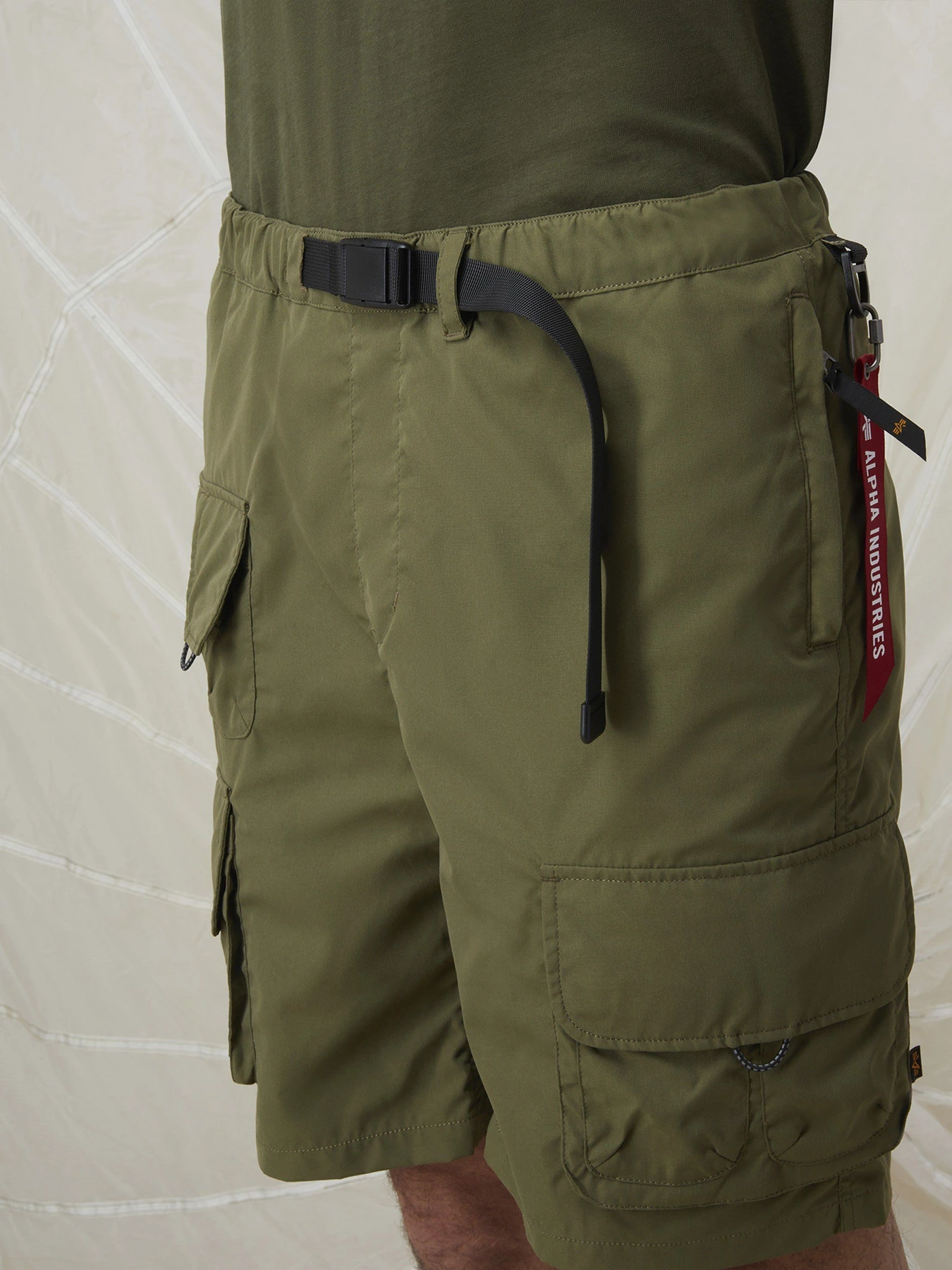 Шорты Alpha Industries Belted Cargo модель MBB53001C1_359 Фото