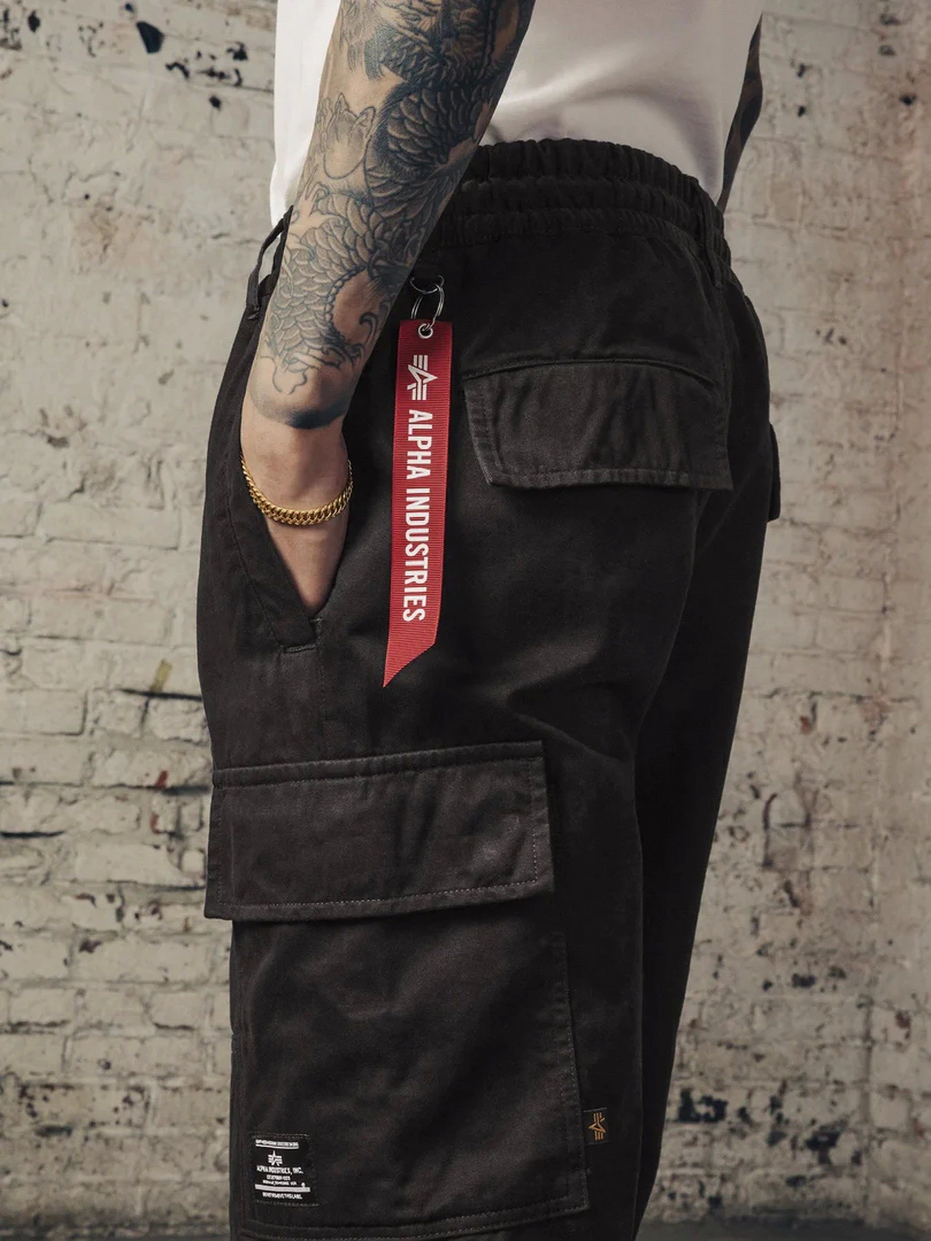Штани Alpha Industries Cotton Jogger модель MBC52500C1_001 Штани Alpha Industries Cotton Jogger модель MBC52500C1_001 Фото