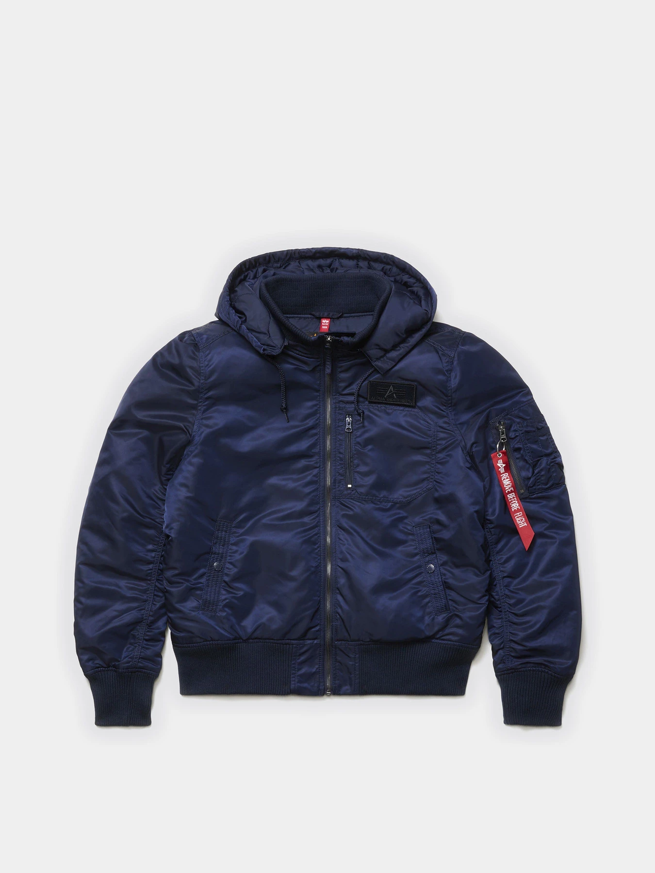 Куртки и дубленки Alpha Industries MA-1 HOODED RIB модель MJM49501C1_410 Куртки и дубленки Alpha Industries MA-1 HOODED RIB модель MJM49501C1_410 Фото