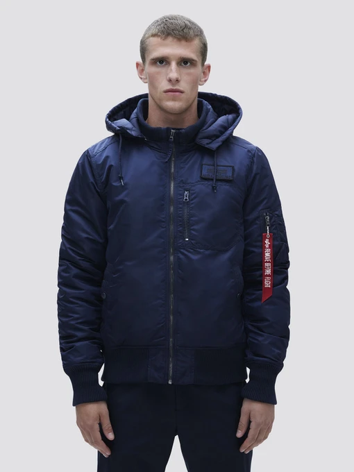 Куртки та дублянки Alpha Industries MA-1 HOODED RIB модель MJM49501C1_410 Фото