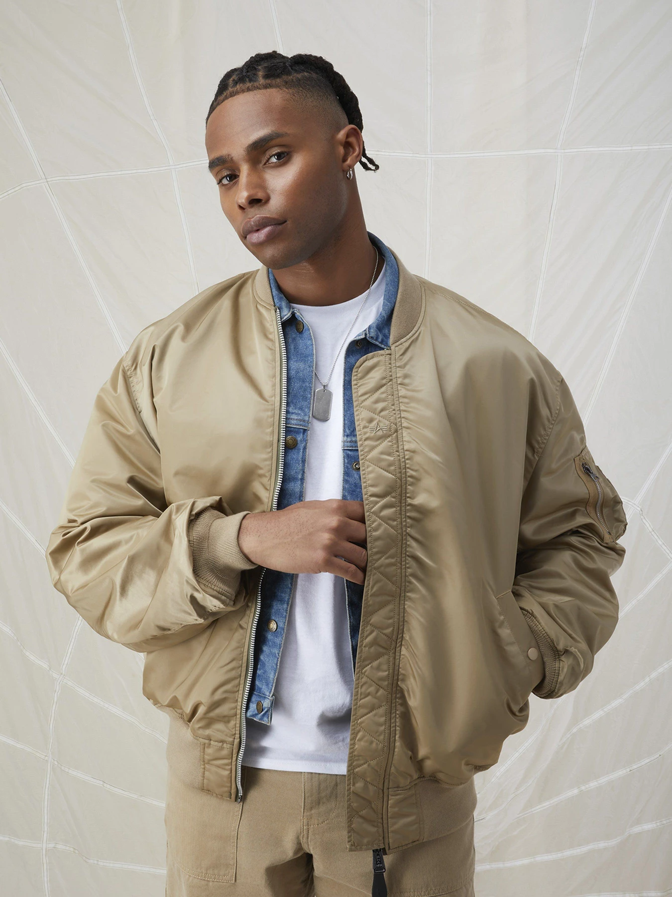 Куртки и дубленки Alpha Industries L-2B Mod Gen II модель MJL53001C1_359 Фото