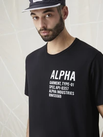 Футболки і поло Alpha Industries Graphic Tee модель MTA53000C1_001 Фото