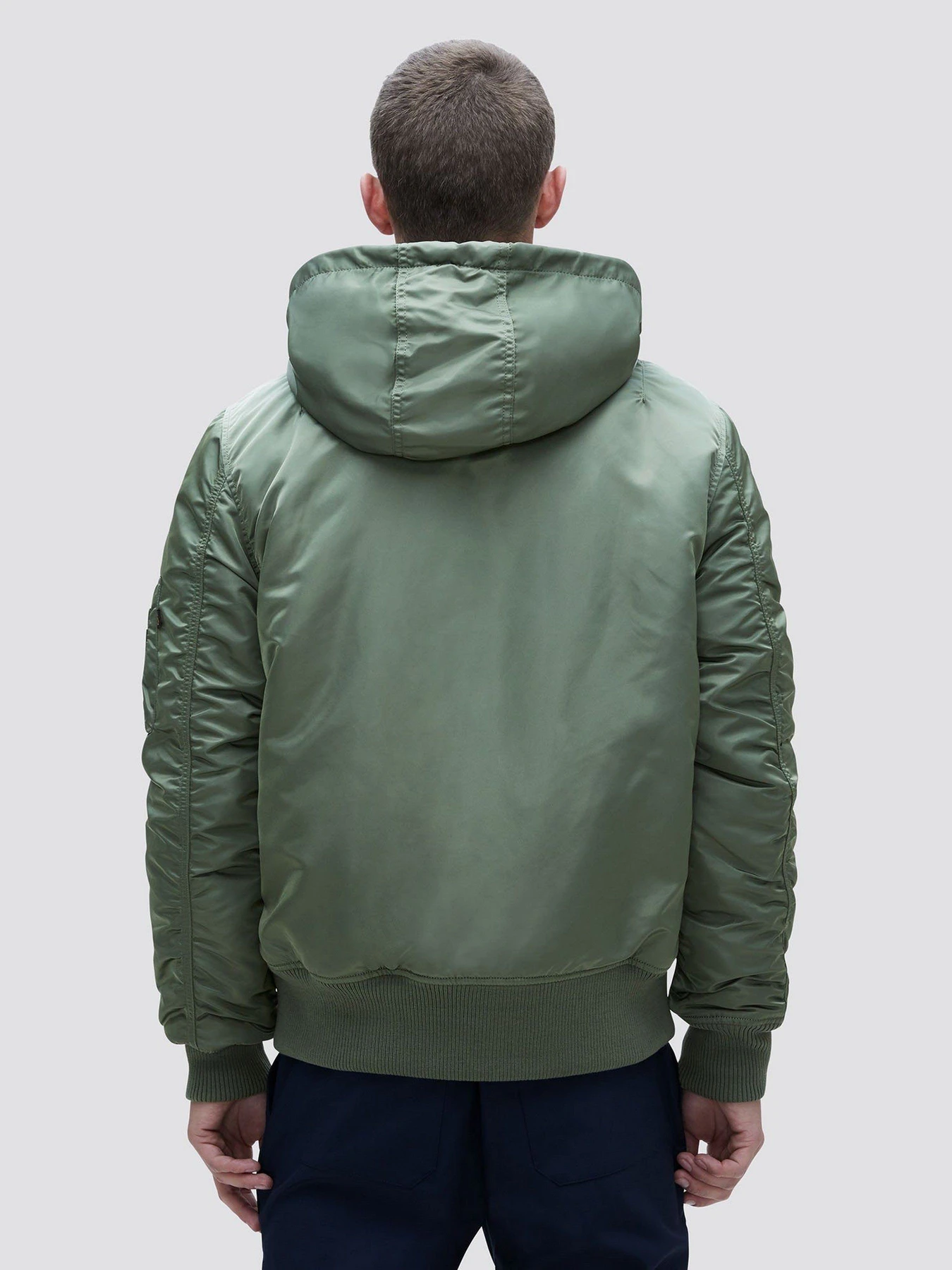 Куртки та дублянки Alpha Industries MA-1 HOODED RIB модель MJM49501C1_310 Куртки та дублянки Alpha Industries MA-1 HOODED RIB модель MJM49501C1_310 Фото