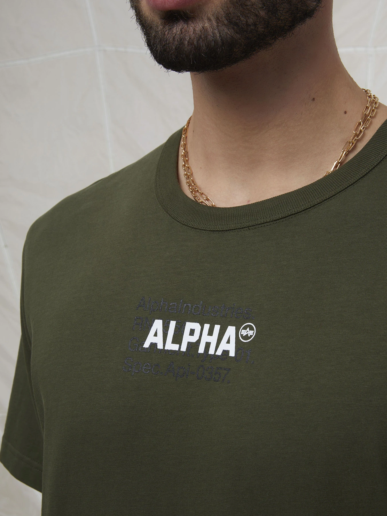 Футболки и поло Alpha Industries модель MTA53001C1_303 Футболки и поло Alpha Industries модель MTA53001C1_303 Фото