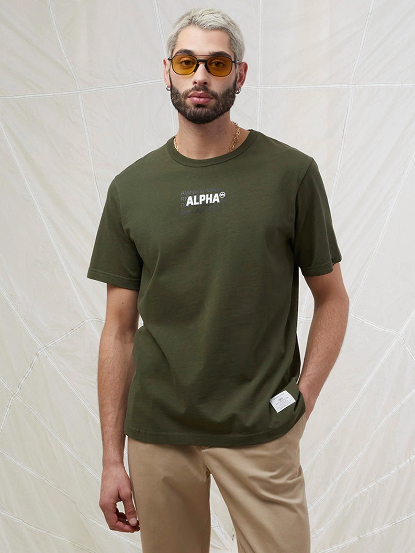 Футболки и поло Alpha Industries модель MTA53001C1_303 Футболки и поло Alpha Industries модель MTA53001C1_303 Фото