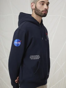Худі та світшоти Alpha Industries Nasa Worm Logo модель USN53000C1_410 Фото