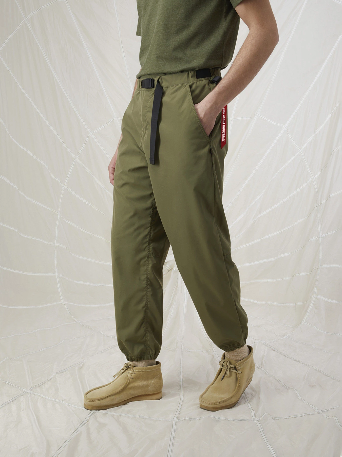 Брюки Alpha Industries Belted Jogger модель MBB53000C1_359 Фото