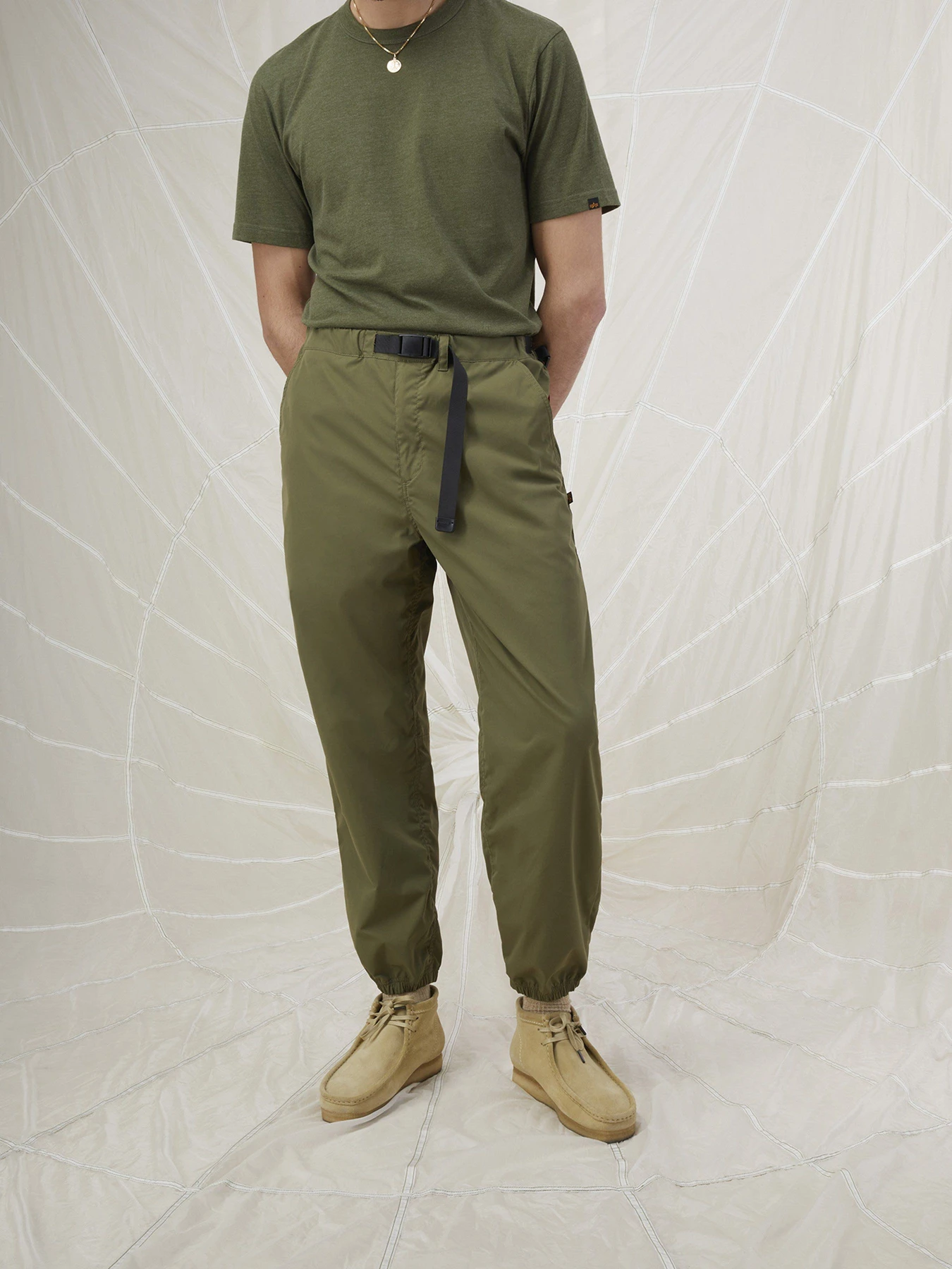 Брюки Alpha Industries Belted Jogger модель MBB53000C1_359 Фото
