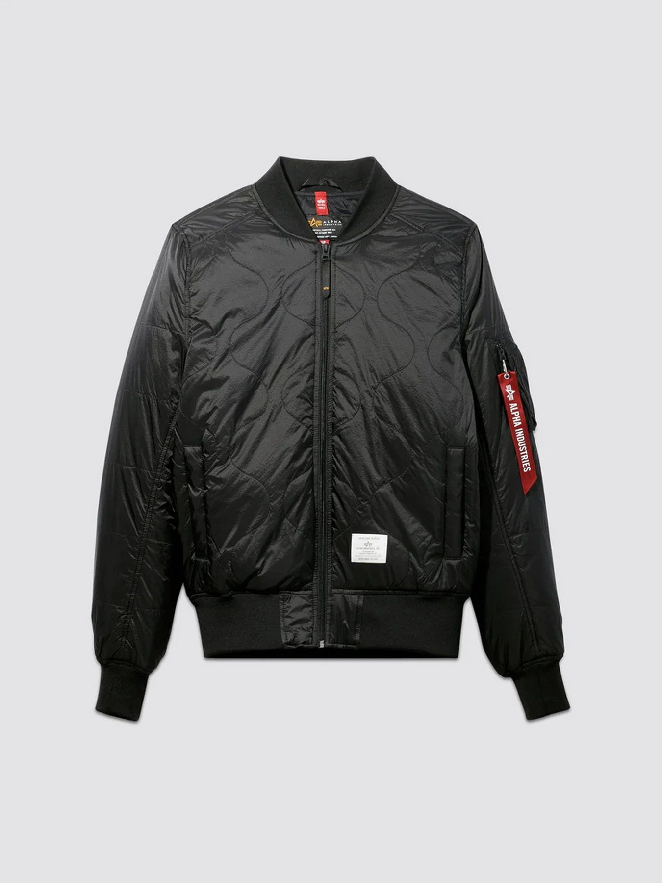 Куртки и дубленки Alpha Industries L-2B Quilted модель UJQ52000C1_001 Фото