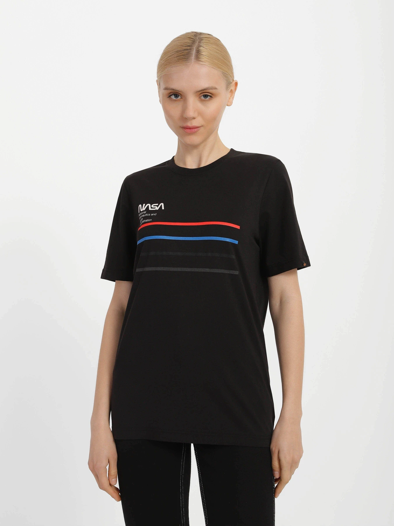 Футболки и поло Alpha Industries NASA Line Tee модель UTN50502C1_001 Футболки и поло Alpha Industries NASA Line Tee модель UTN50502C1_001 Фото