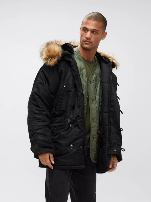 Куртки та дублянки Alpha Industries N-3B HERITAGE модель MJN31000C1_001 Фото