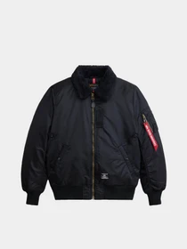 Куртки та дублянки Alpha Industries  B-15 Mod Flight Faux Mouton Collar модель MJB52500C1_001 Фото