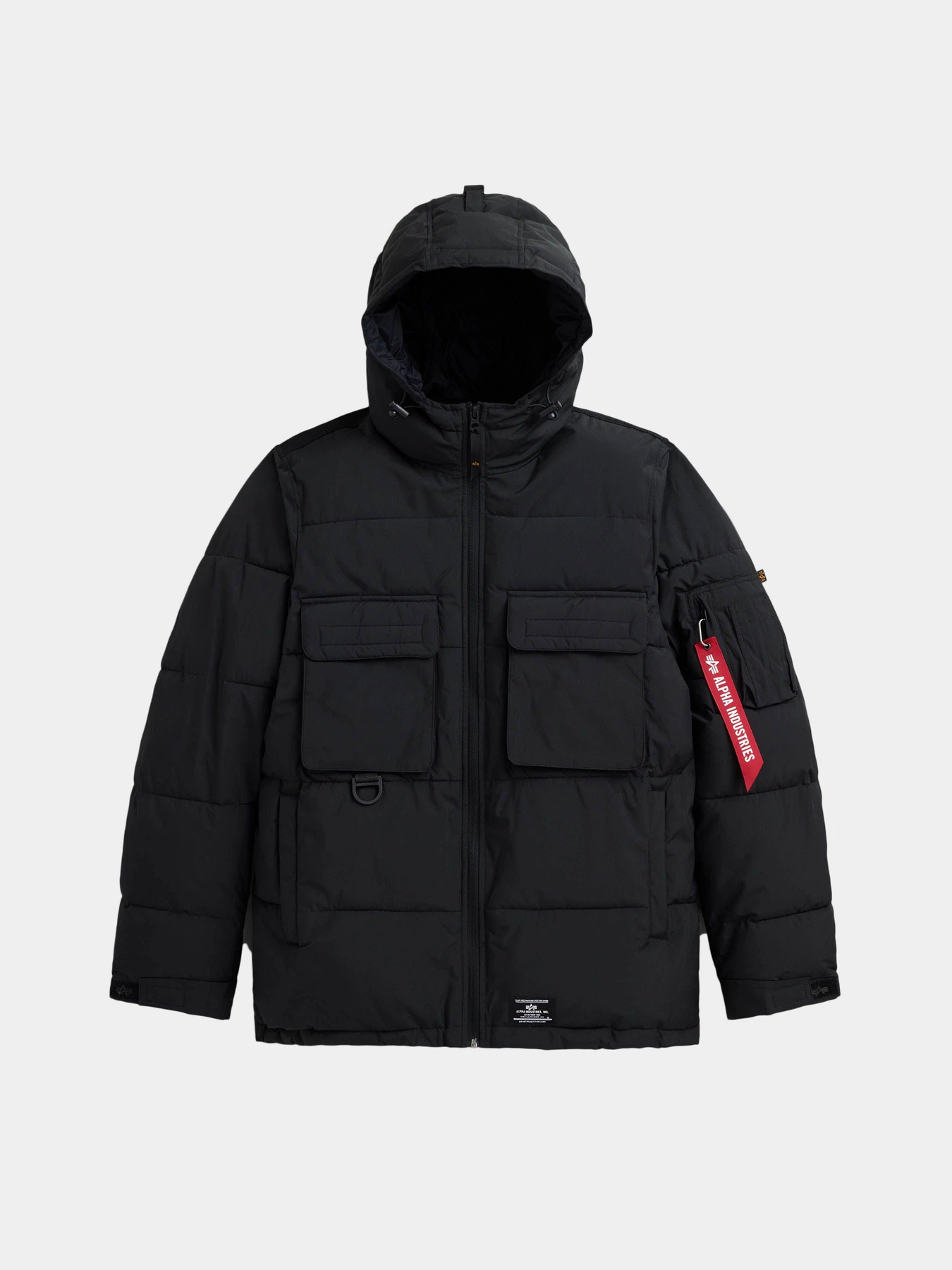 Куртки та дублянки Alpha Industries Hooded Puffer Jacket модель MJH52500C1_001 Фото