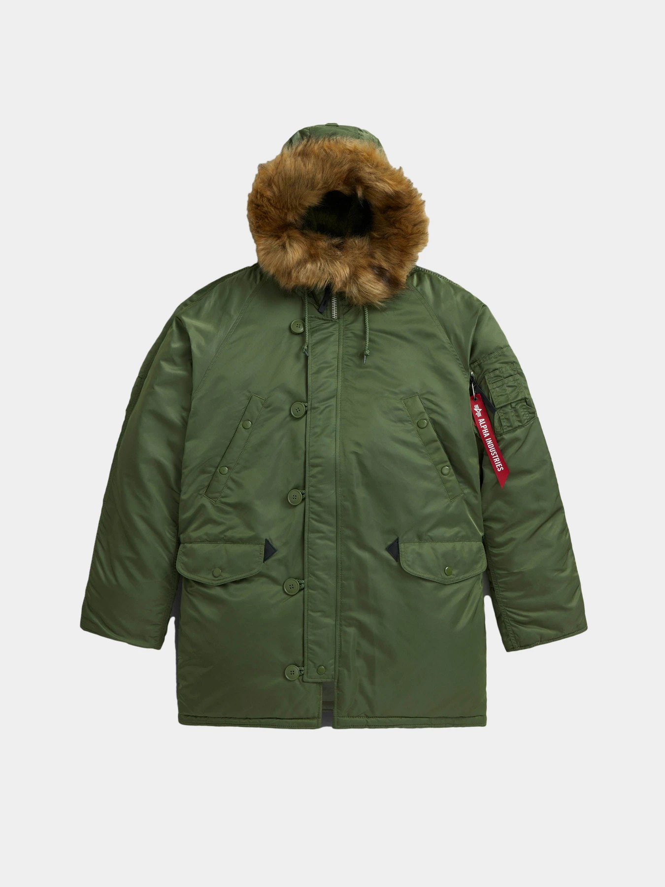 Куртки и дубленки Alpha Industries N-3B модель MJN31000C1_310 Куртки и дубленки Alpha Industries N-3B модель MJN31000C1_310 Фото