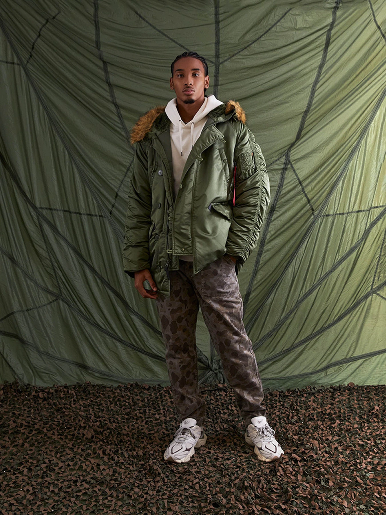 Куртки и дубленки Alpha Industries N-3B модель MJN31000C1_310 Куртки и дубленки Alpha Industries N-3B модель MJN31000C1_310 Фото