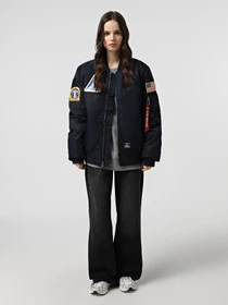 Куртки и дубленки Alpha Industries Nasa MA-1 модель MJN53500C1_410 Фото