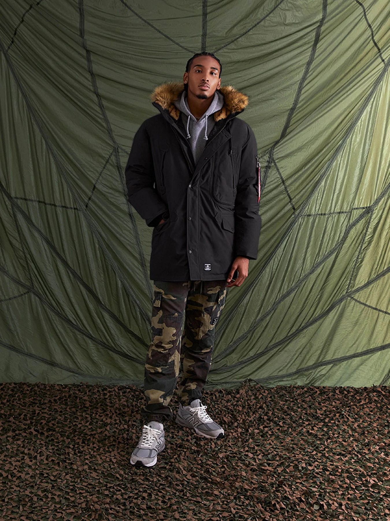 Куртки и дубленки Alpha Industries N-3B Alpine модель MJN53501C1_001 Куртки и дубленки Alpha Industries N-3B Alpine модель MJN53501C1_001 Фото