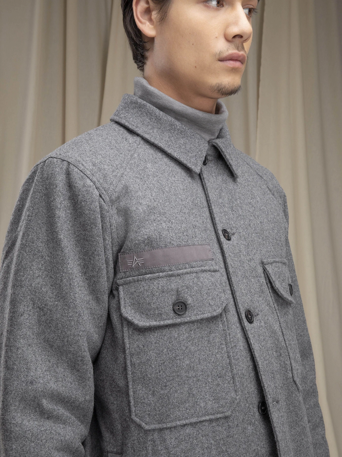 Куртки та дублянки Alpha Industries Wool Field модель MJW53504C1_068 Фото