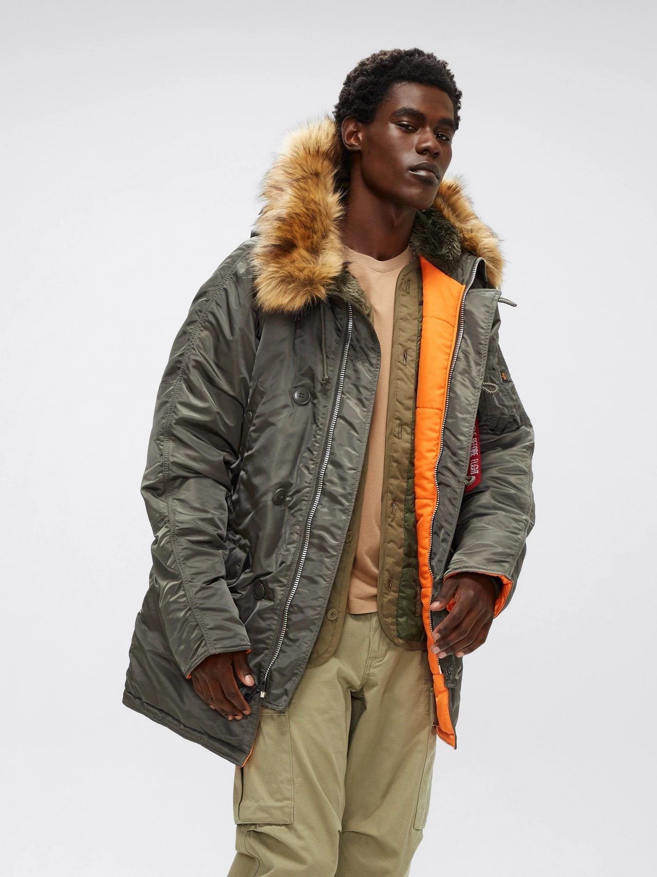 Куртки та дублянки Alpha Industries Slim Fit N-3B модель MJN31210C1_025 Фото