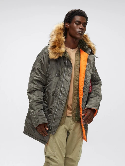 Куртки и дубленки Alpha Industries Slim Fit N-3B модель MJN31210C1_025 Фото