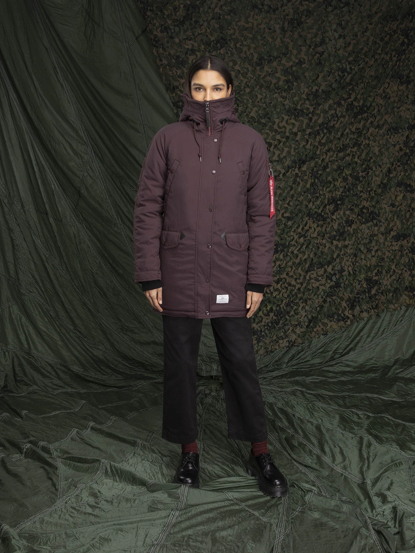 Куртки и дубленки Alpha Industries N-3B Altitude Mod W модель WJN51500C1_506 Фото