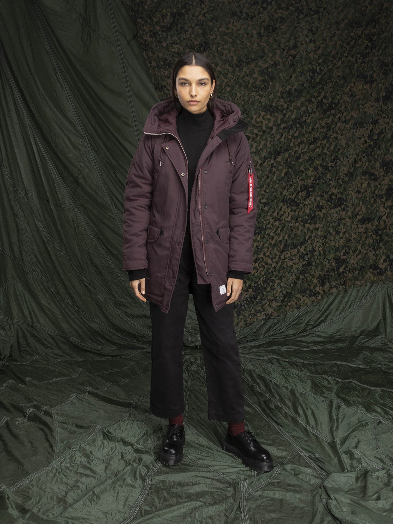 Куртки и дубленки Alpha Industries N-3B Altitude Mod W модель WJN51500C1_506 Фото