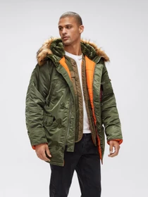 Куртки и дубленки Alpha Industries N-3B Slim Fit модель MJN31210C1_310 Фото