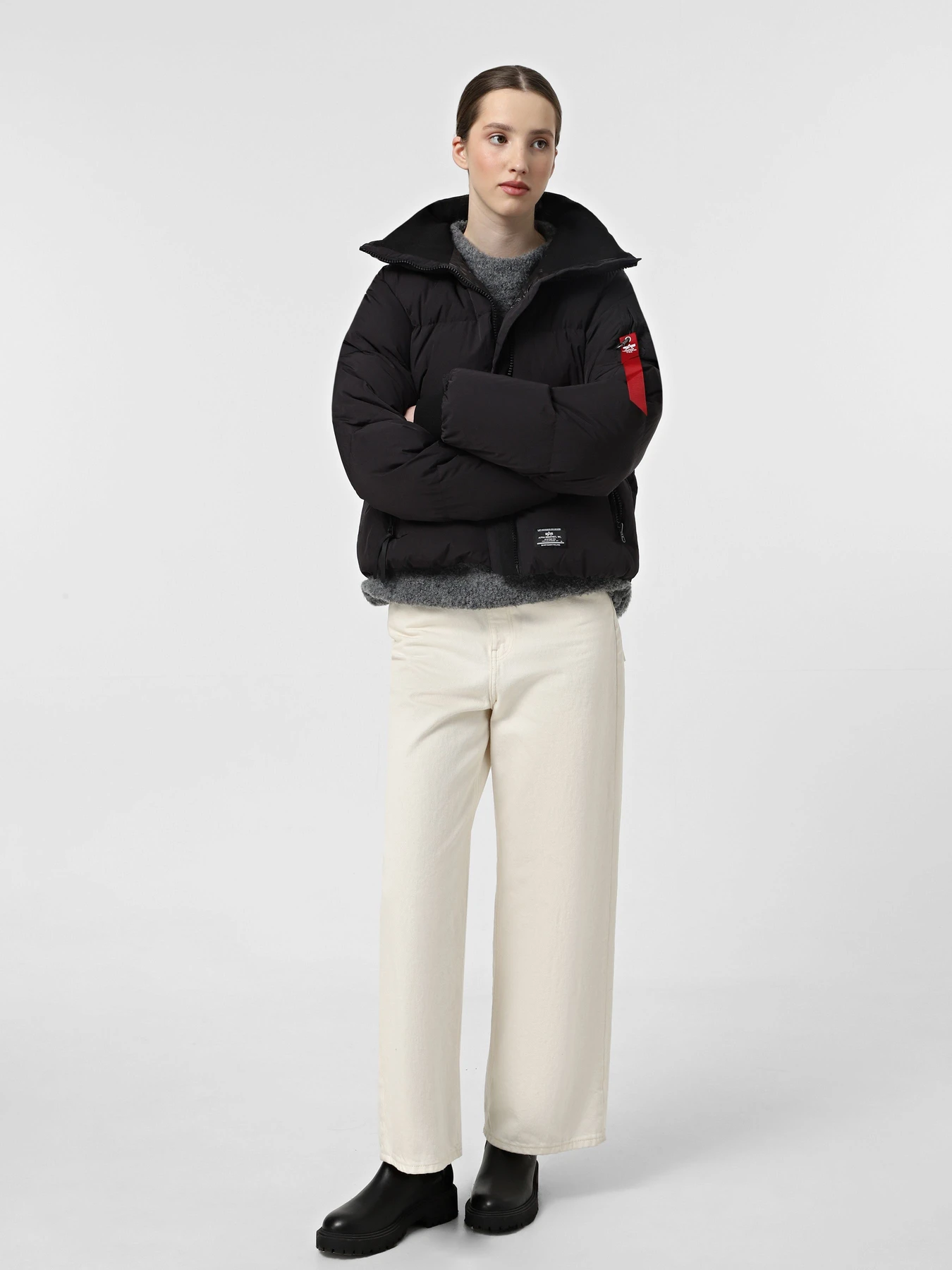 Куртки та дублянки Alpha Industries Sierra Short W модель WJS53503C1_001 Куртки та дублянки Alpha Industries Sierra Short W модель WJS53503C1_001 Фото