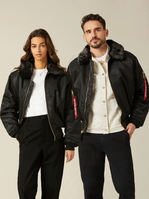 Куртки и дубленки Alpha Industries B-15 модель MJB23010C1_001 Фото
