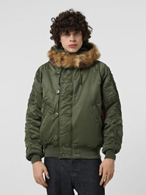 Куртки и дубленки Alpha Industries N-2B SHORT WAIST модель MJN30000C1_310 Фото