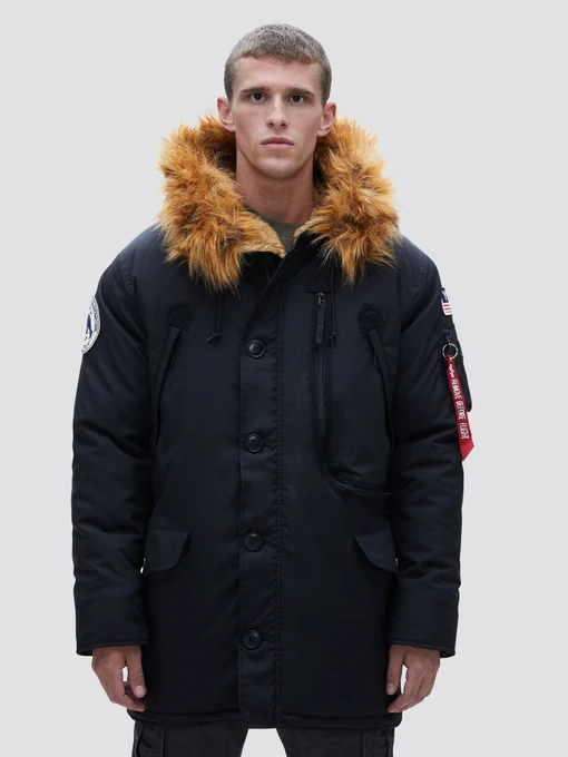 Куртки и дубленки Alpha Industries N-3B ALPINE модель MJN49503C1_001 Фото