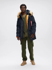 Куртки и дубленки Alpha Industries N-3B Slim Fit модель MJN31210C1_410 Фото