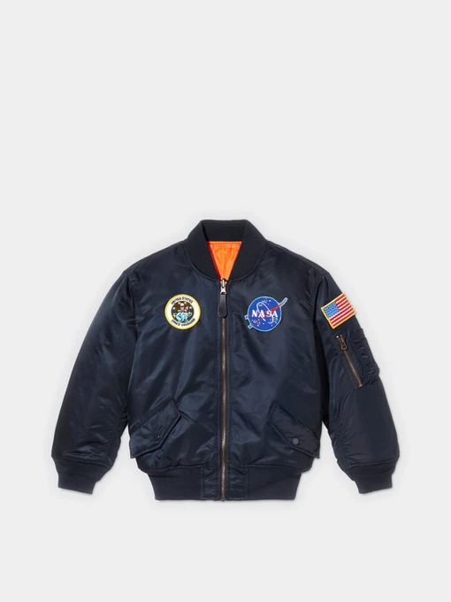 Куртки и дубленки Alpha Industries NASA MA-1 модель YJM21093C1_410 Фото