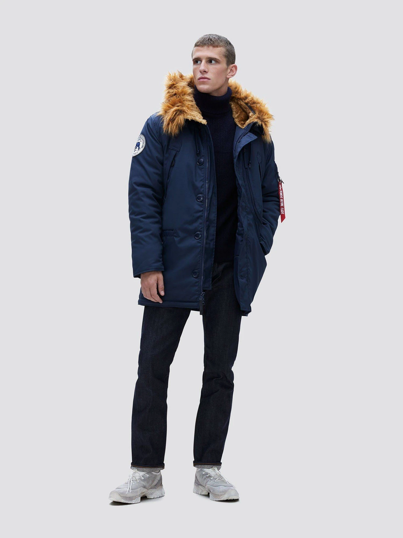 Куртки та дублянки Alpha Industries N-3B ALPINE модель MJN49503C1_410 Фото