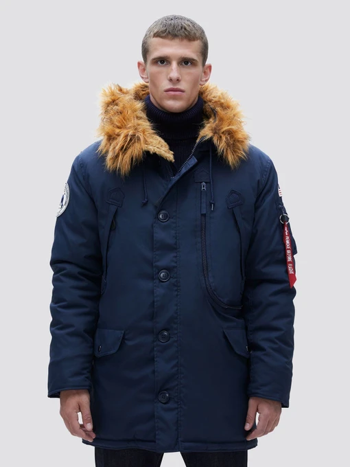 Куртки и дубленки Alpha Industries N-3B ALPINE модель MJN49503C1_410 Фото