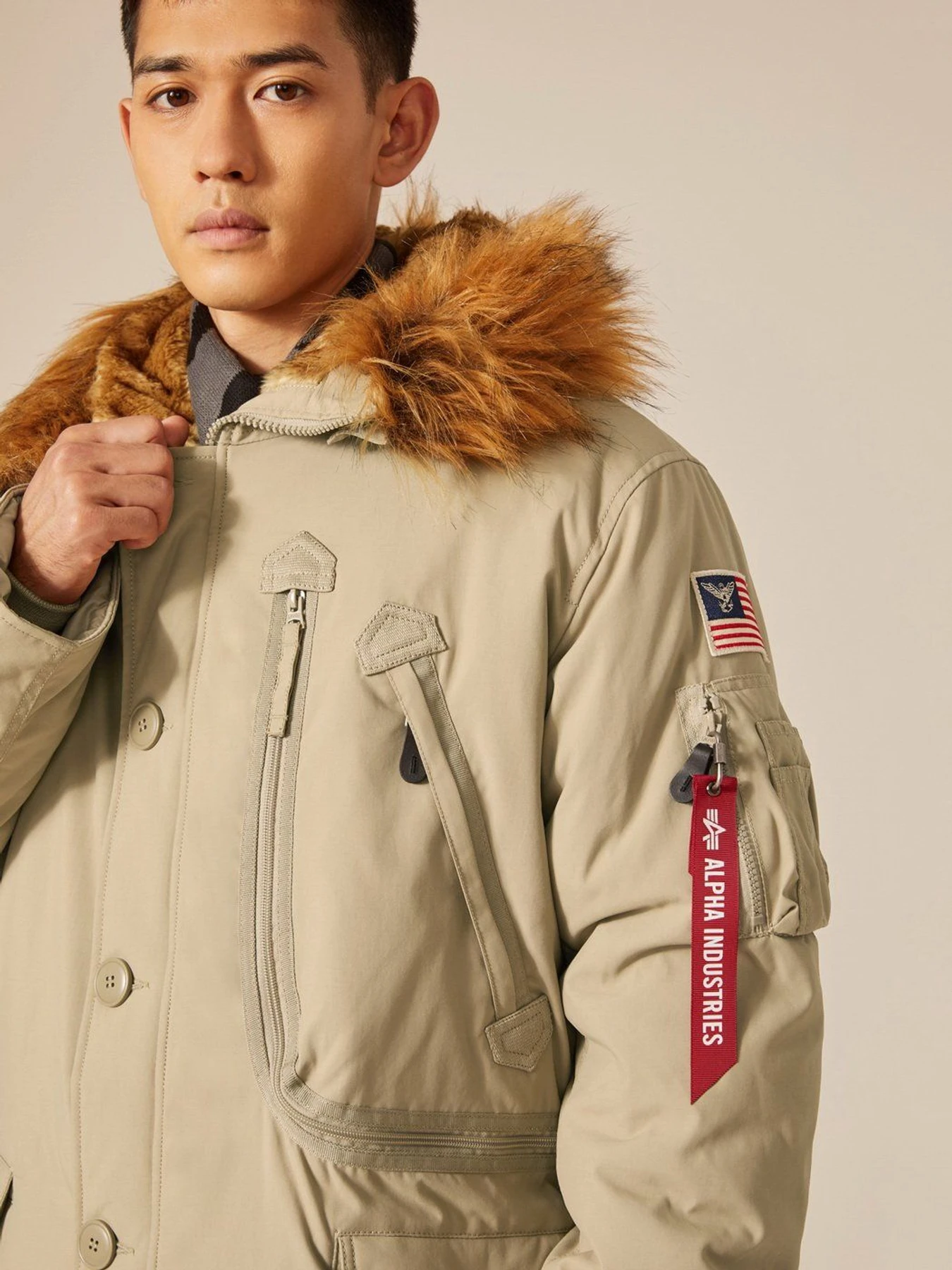 Куртки та дублянки Alpha Industries N-3B ALPINE модель MJN49503C1_253 Куртки та дублянки Alpha Industries N-3B ALPINE модель MJN49503C1_253 Фото