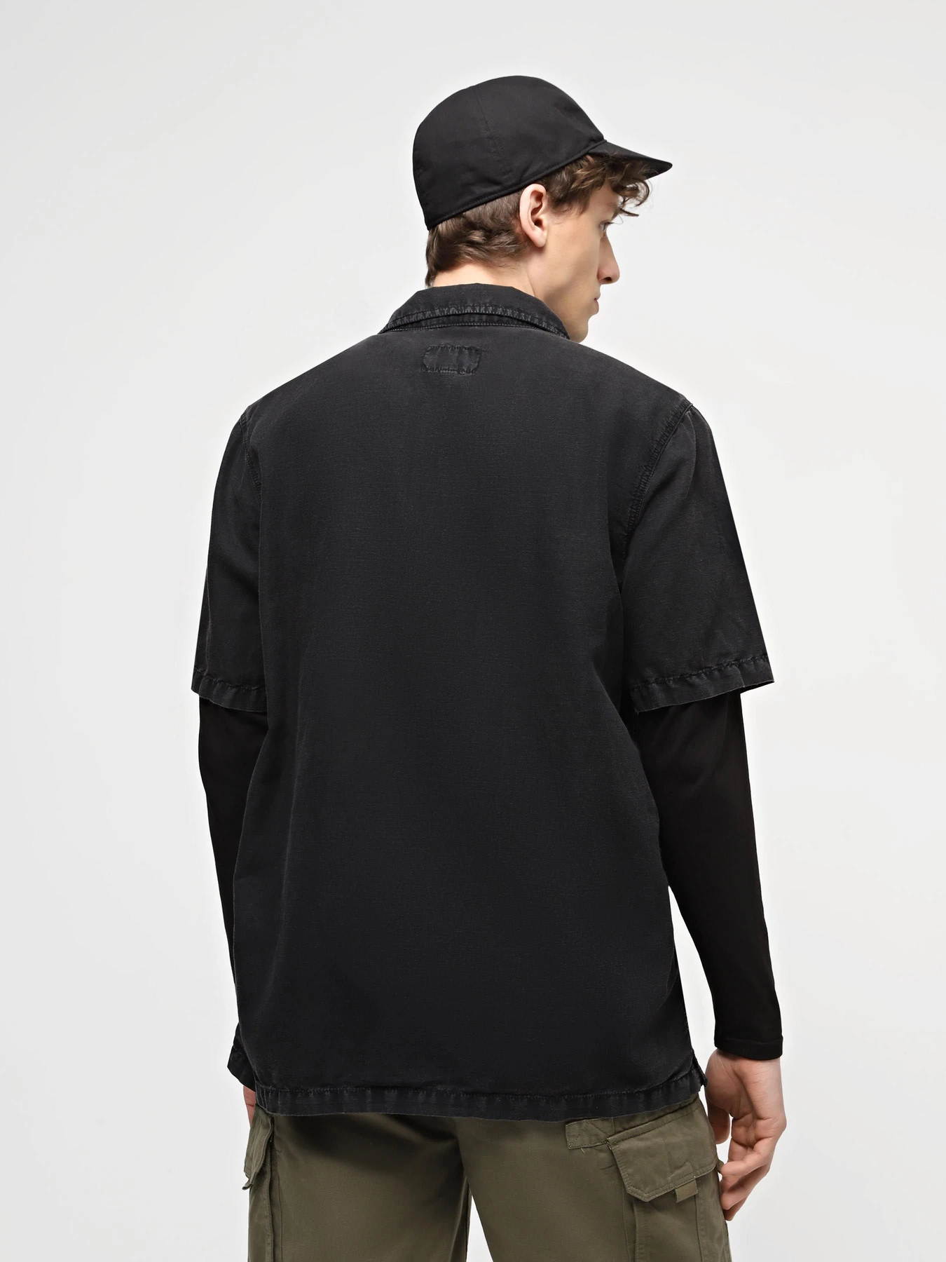 Рубашки Alpha Industries Washed Fatigue Shirt Jacket модель MJS54000CO_001 Рубашки Alpha Industries Washed Fatigue Shirt Jacket модель MJS54000CO_001 Фото