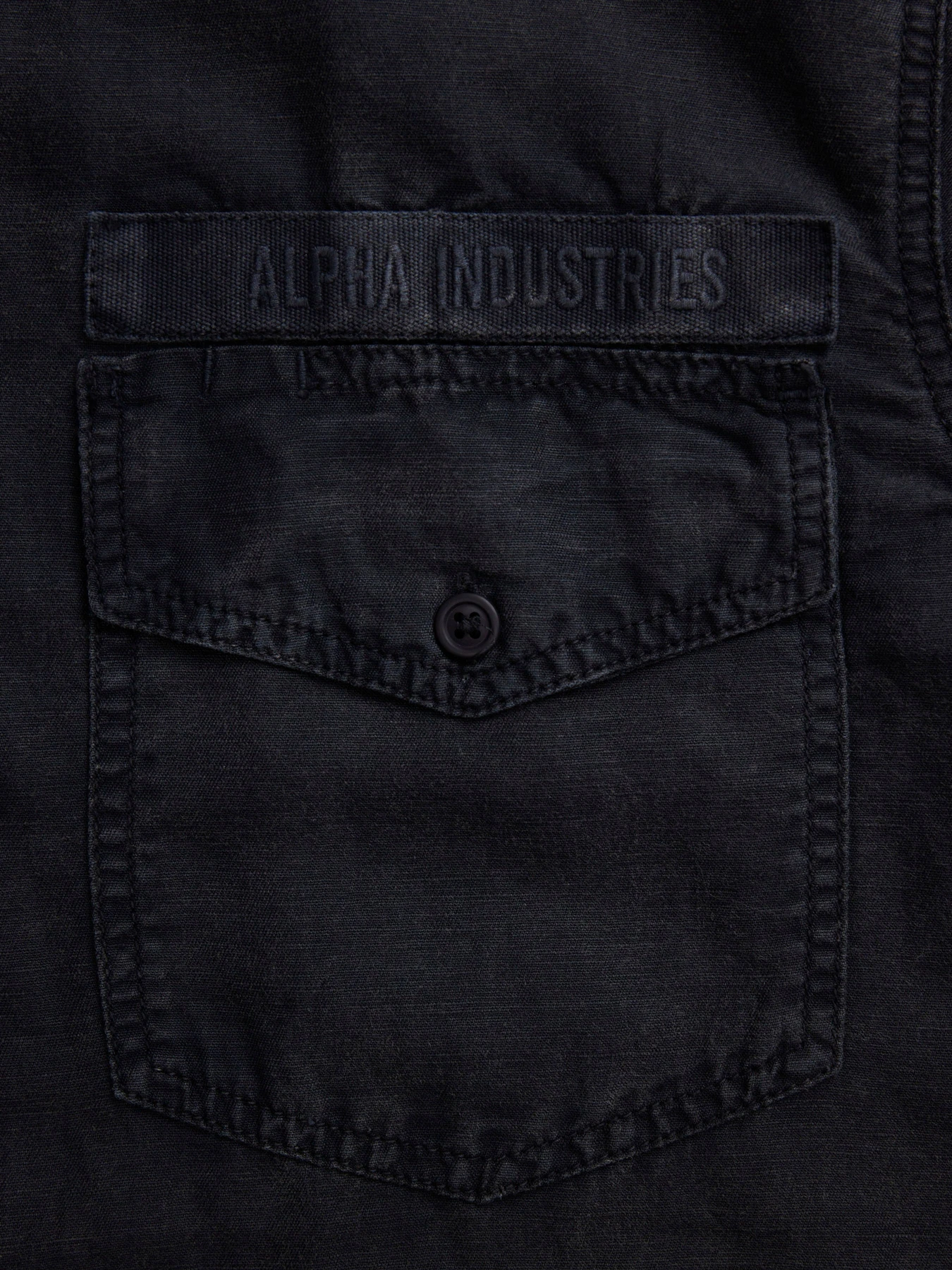 Рубашки Alpha Industries Washed Fatigue Shirt Jacket модель MJS54000CO_001 Рубашки Alpha Industries Washed Fatigue Shirt Jacket модель MJS54000CO_001 Фото