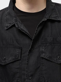 Рубашки Alpha Industries Washed Fatigue Shirt Jacket модель MJS54000CO_001 Фото