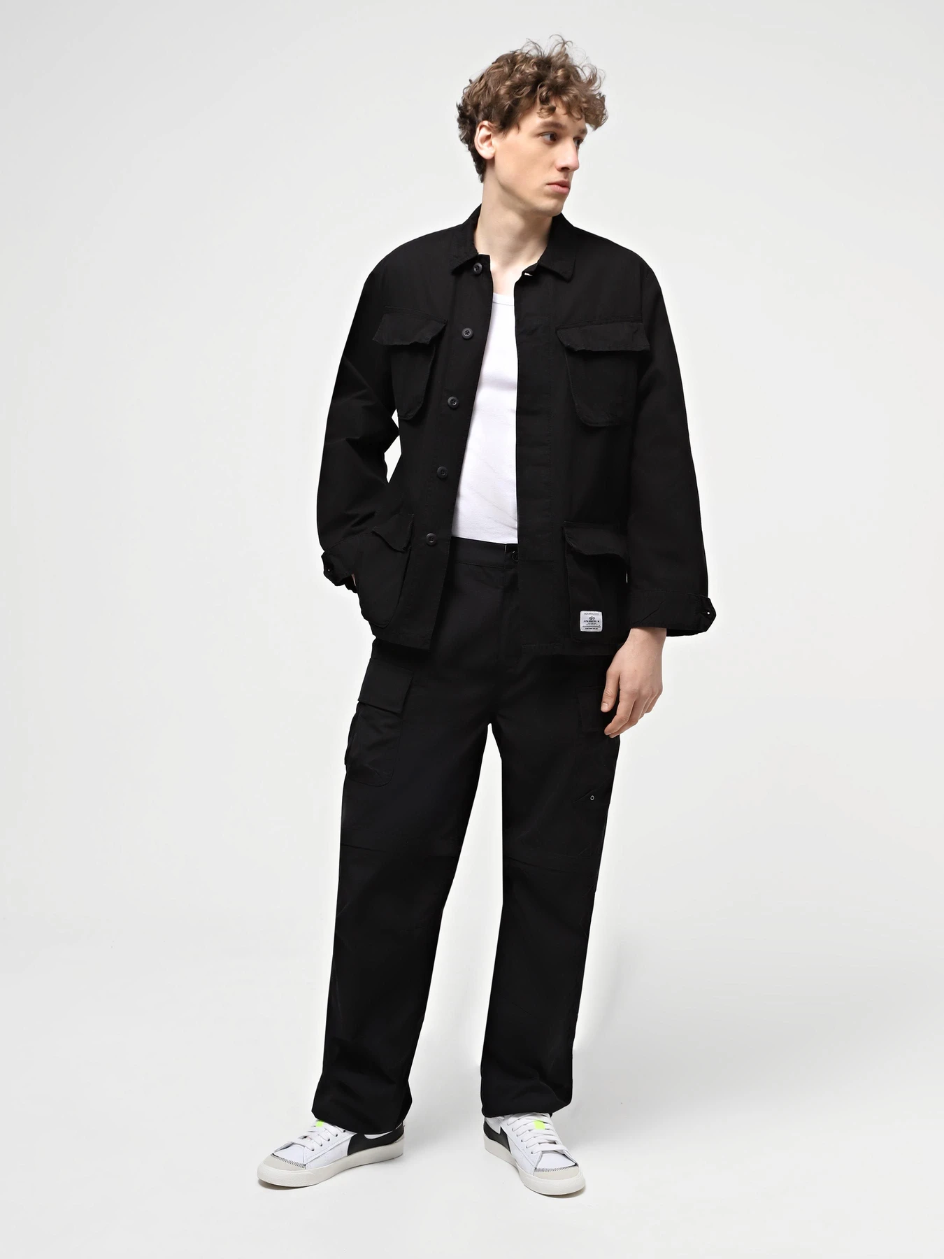 Куртки та дублянки Alpha Industries Jungle Fatigue Jacket модель MSJ52000C1_001 Куртки та дублянки Alpha Industries Jungle Fatigue Jacket модель MSJ52000C1_001 Фото