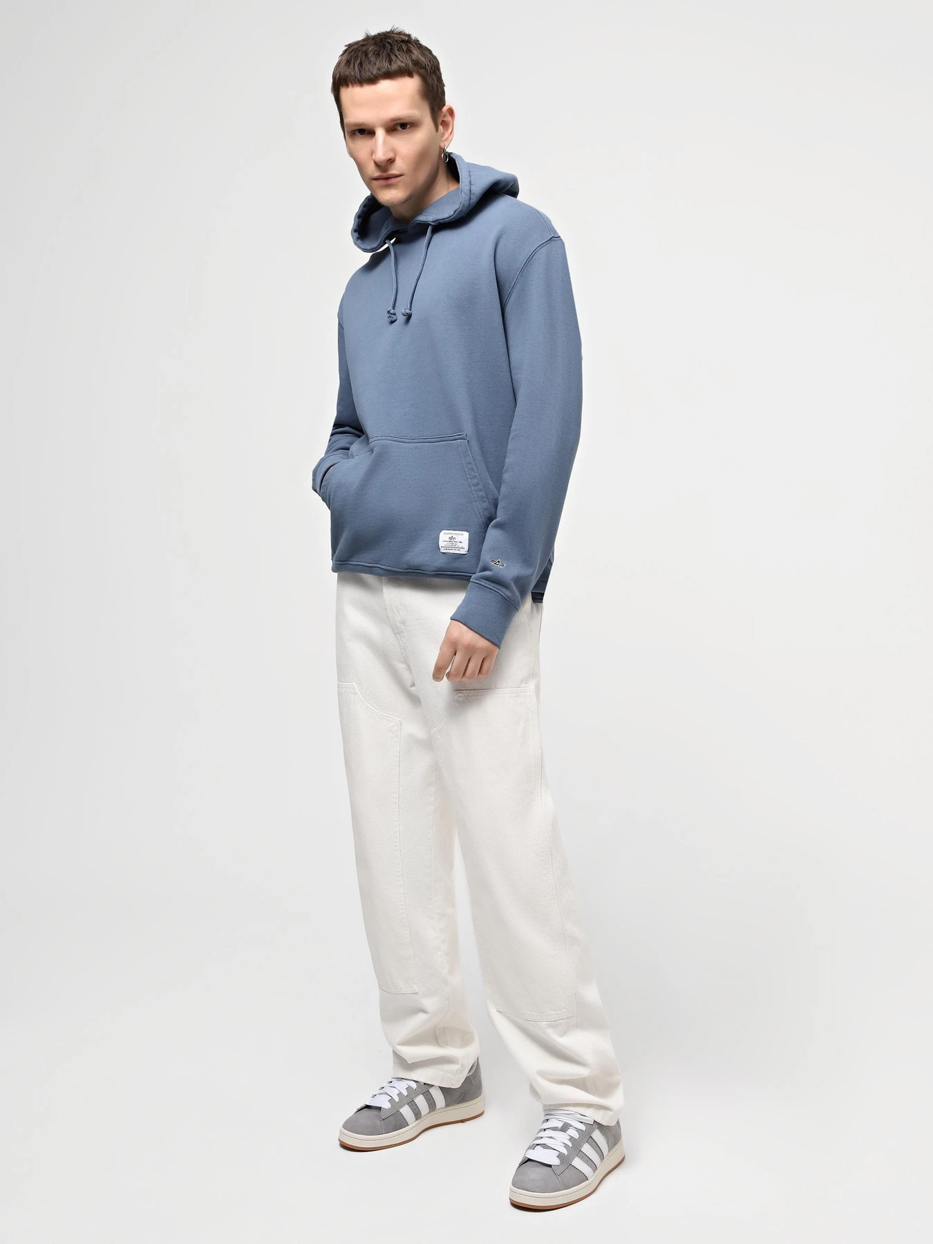 Худи и свитшоты Alpha Industries Essential French Terry Hoodie модель UES54000C1_521 Фото