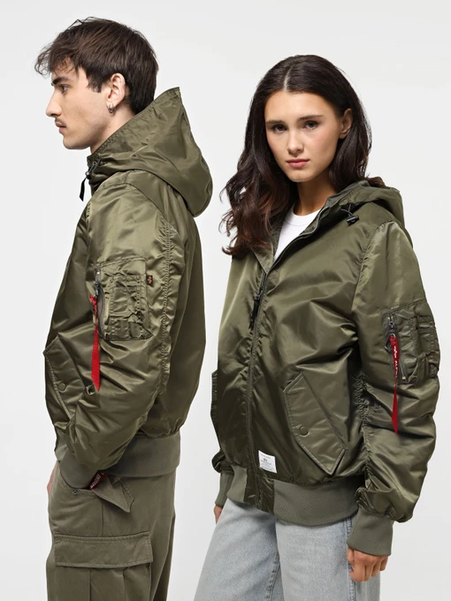 Куртки та дублянки Alpha Industries L-2b Hooded Gen II модель UJL52000C1_359 Фото