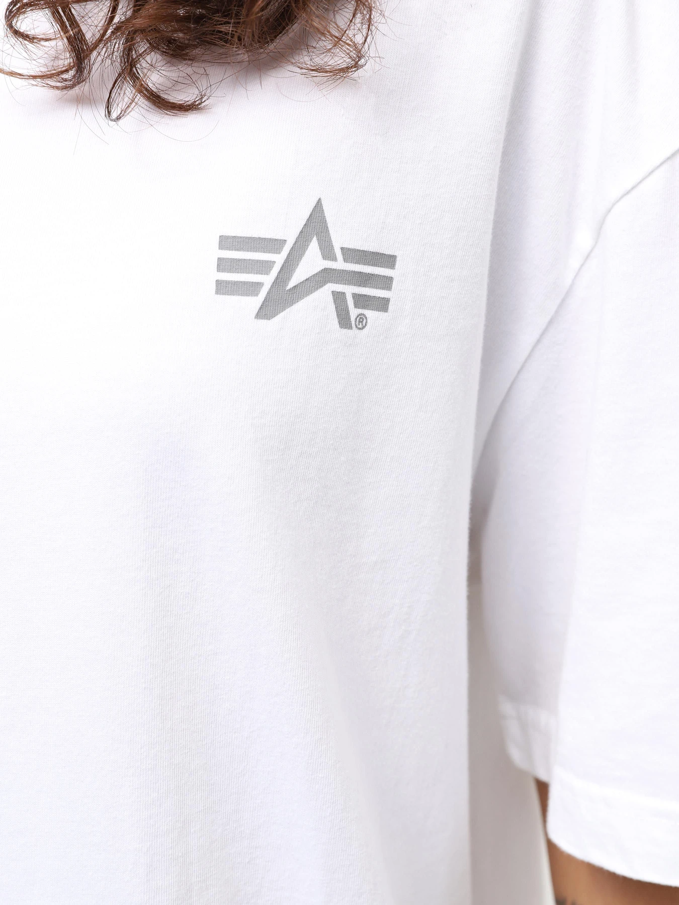 Футболки и поло Alpha Industries Alpha Stencil Tee модель UTA54002PK_100 Фото