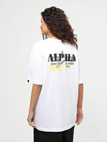 Футболки и поло Alpha Industries Alpha Stencil Tee модель UTA54002PK_100 Фото